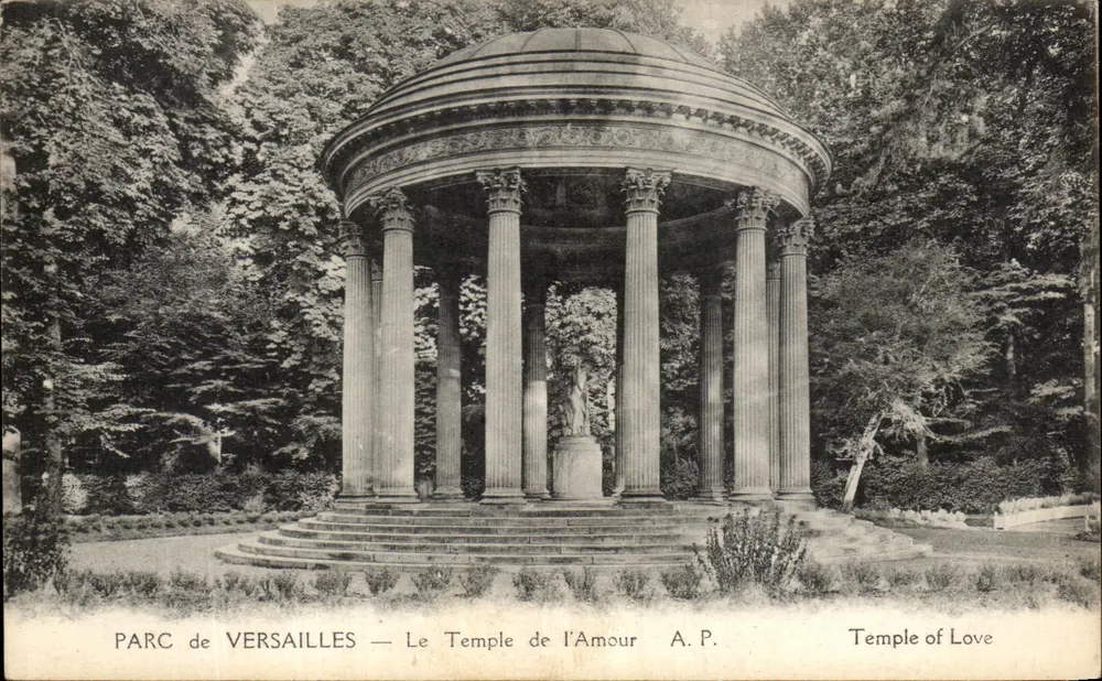 Parque de Versailles — O Templo do Amor — A.P. - Frente