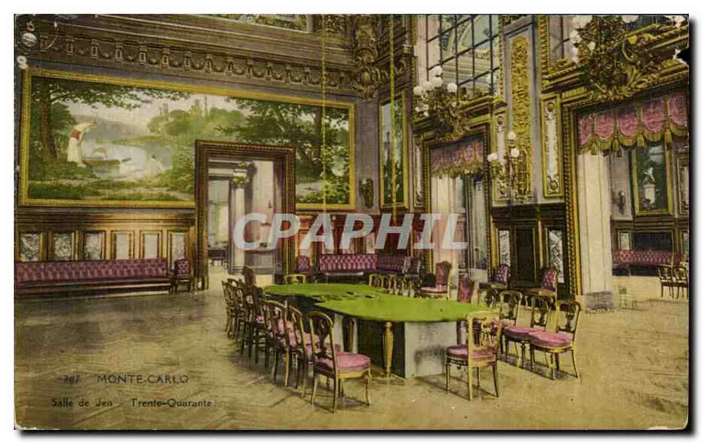 Salle de Jeu - Trente-Quarante - Monte-Carlo - Vorderseite
