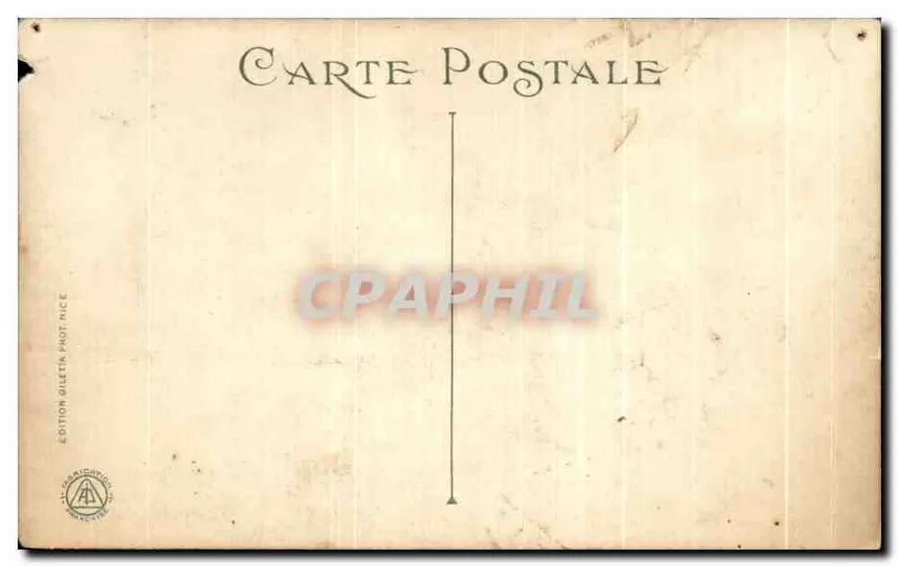 Salle de Jeu - Trente-Quarante - Monte-Carlo - Rückseite