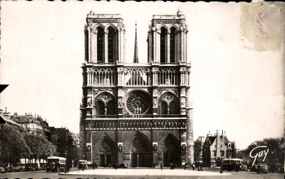 Notre-Dame de Paris — Fassade — Guy, Paris - Vorderseite