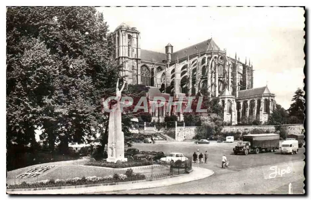 Catedral de São Julião — Le Mans — Jipé - Frente