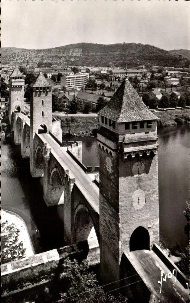 Cahors (Lot) — O ponte Valentré — Les Éditions d'Art - Frente