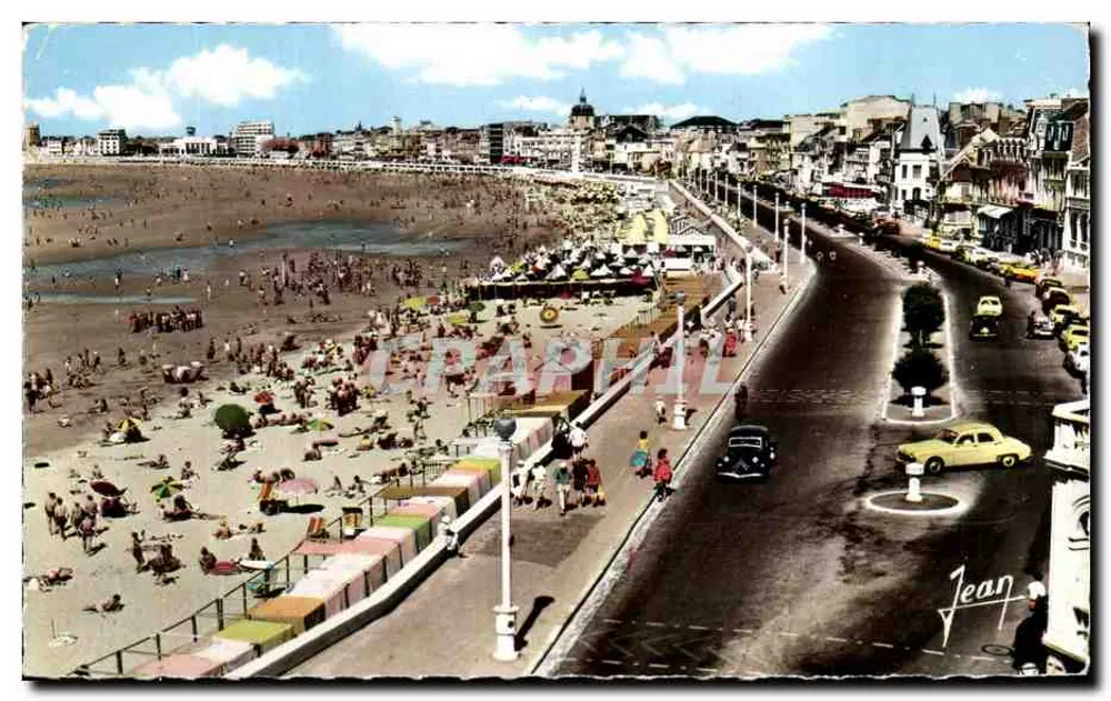 Sables-d'Olonne — Die Strandpromenade — Audierne (Finistère) / CPAPHAL - Vorderseite