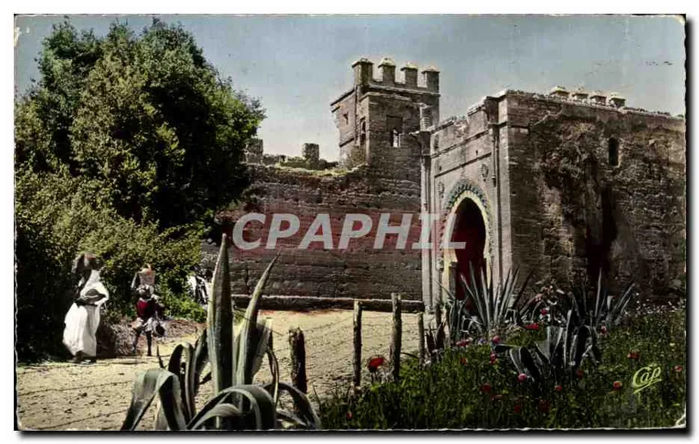 Porta interna do Chellah — Rabat — editor Cap - Frente