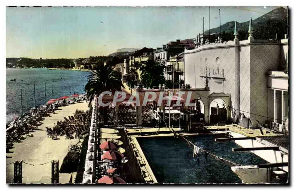 Menton - A Piscina do Casino — Edições do Globe, n°19 - Frente