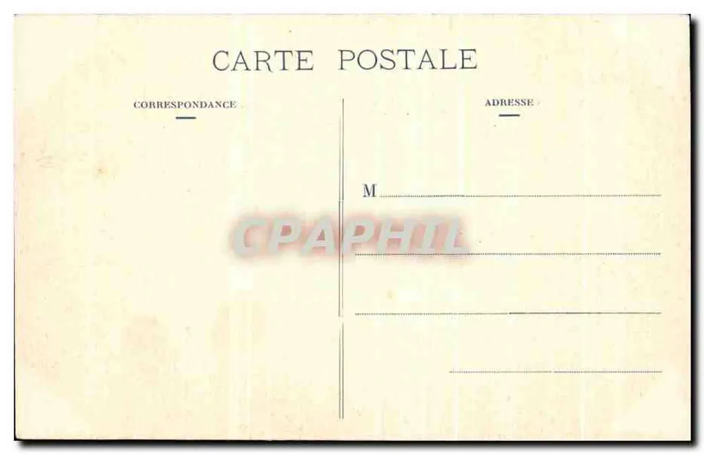 Pau — La Place Royale — widok panoramiczny — Wydawnictwo Galeries Modernes, nr 45 - Rewers