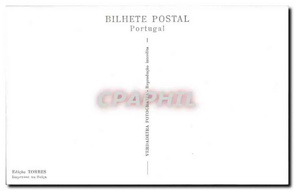 Portugal. Mosteiro da Batalha. Túmulos dos Infantes — Verlag Torres, n° 611 - Rückseite