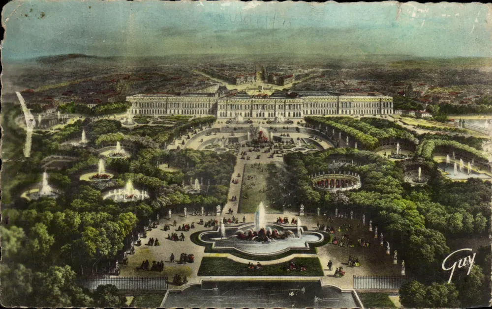 Versailles — Allgemeiner Blick — Éditions d'Art Guy - Vorderseite