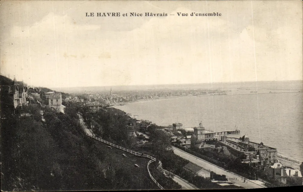 Le Havre e Nice Hâvrais — Vista geral — Hémitz, 18 - Frente