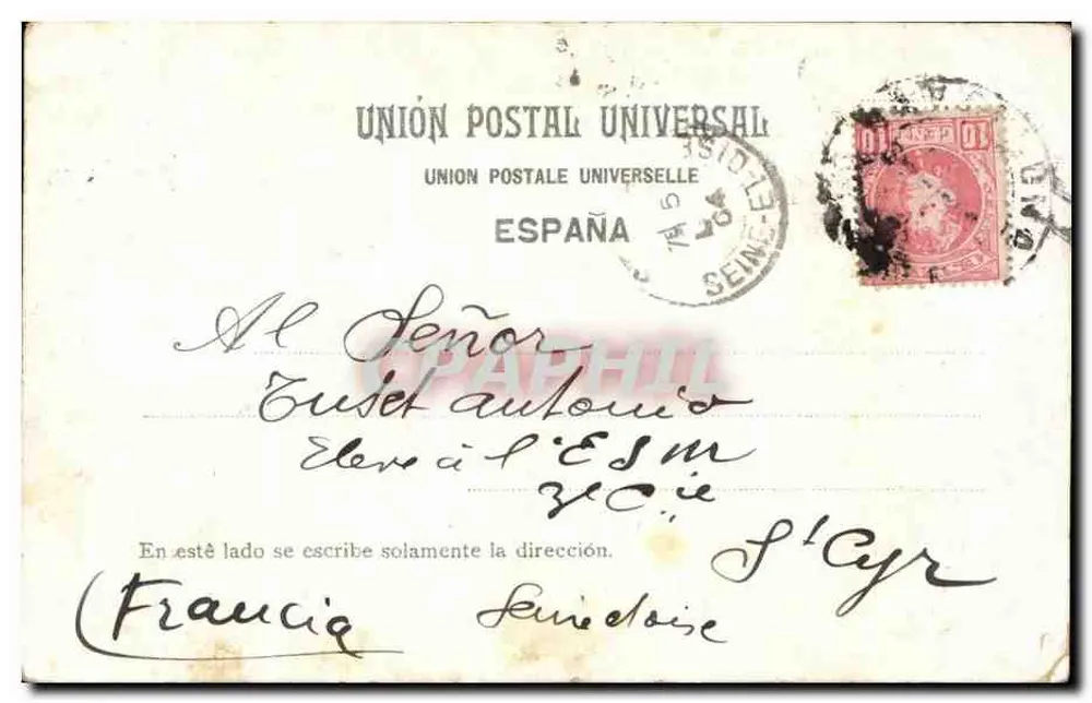 Barcelona — Fachada da Catedral — K.H.B. 4174 - Verso