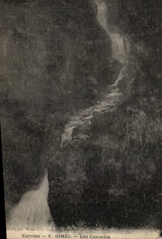 Gimel — As Cataratas — Fototipia Bessot e Guillaume, Delve - Frente