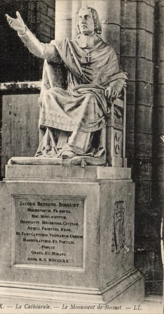 Das Bossuet-Monument — Kathedrale von Meaux — LL. - Vorderseite