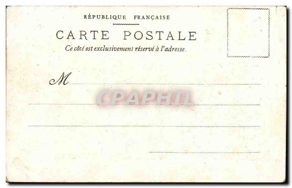 Cauterets — O Lago de Gaube — D. T. Éditeur, Lourdes - Verso