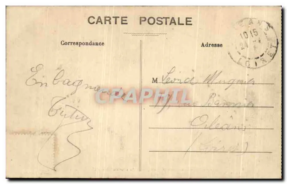Chartreser Kathedrale — Fragment des Cadeau-Tours (16. Jahrhundert) — Ch. Foucault, Verleger Dreux - Rückseite