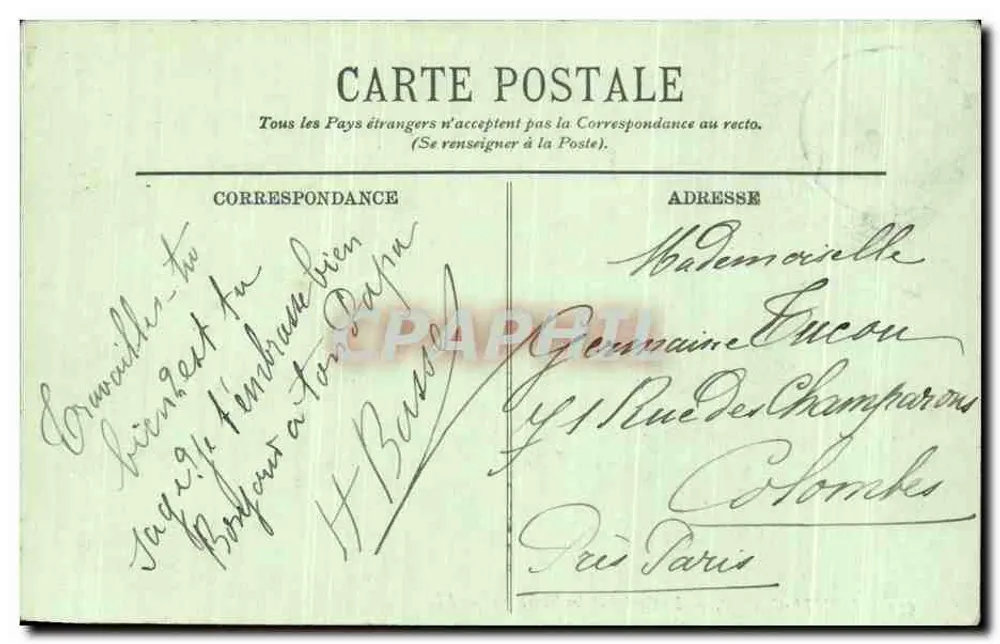 Monte-Carlo — Das Casino und die Terrassen — LL. — Nr. 973 - Rückseite