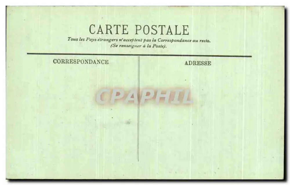 Pau — La Cour du Château — LL. n°42 - Verso