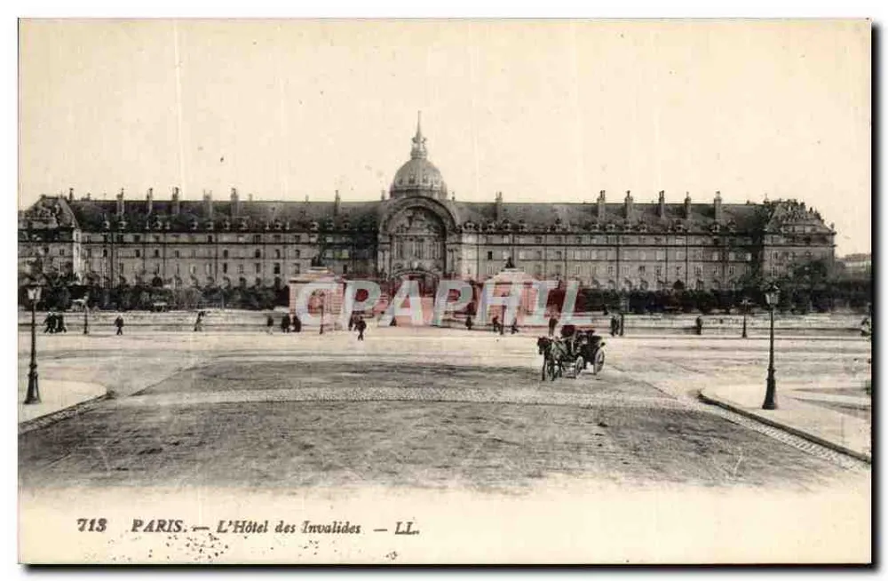 Paris — O Hotel dos Invalidos — LL. — n° 713 - Frente