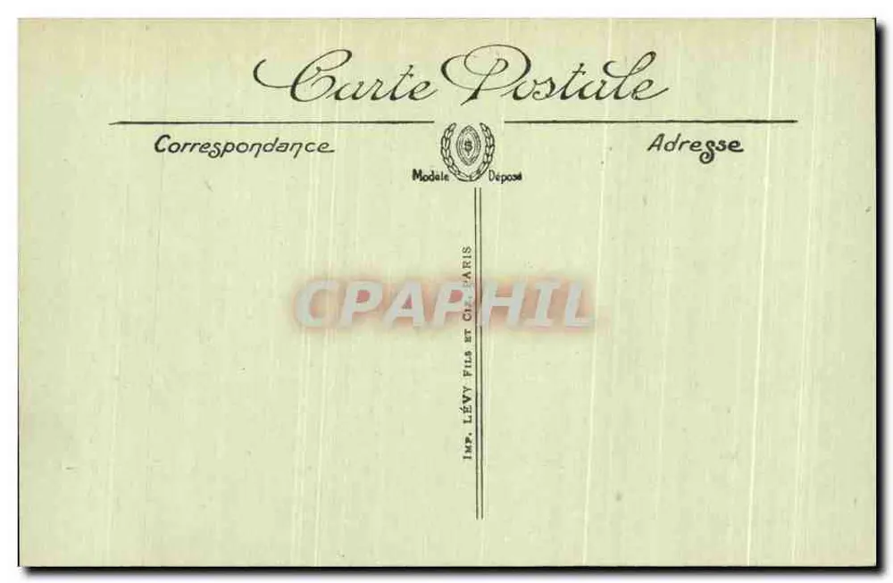 Paris — O Hotel dos Invalidos — LL. — n° 713 - Verso