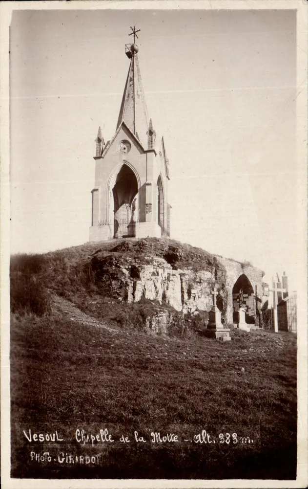 Vesoul - Capela da Motte - Alt. 333m — Foto Girardot - Frente