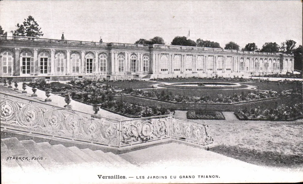 Versailles — Die Gärten des Grand Trianon — Staerck, Paris - Vorderseite