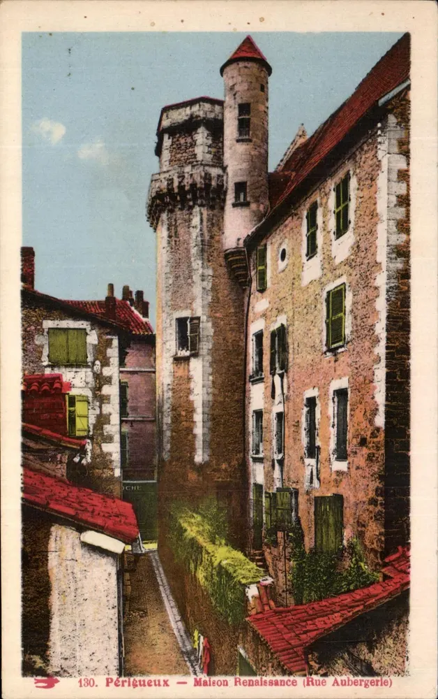 Périgueux — Renaissance-Haus (Rue Aubergerie) — Verlag SACHE, Nr. 130 - Vorderseite