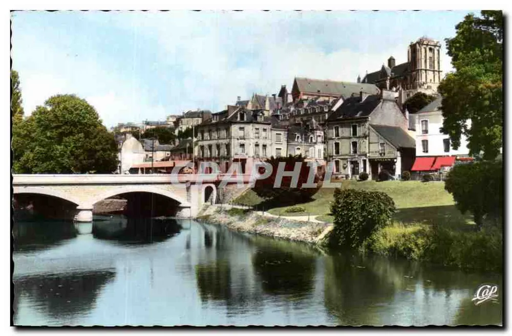 Le Mans — Ponte sobre a Sarthe — editor COULEURS NATURELLES - Frente