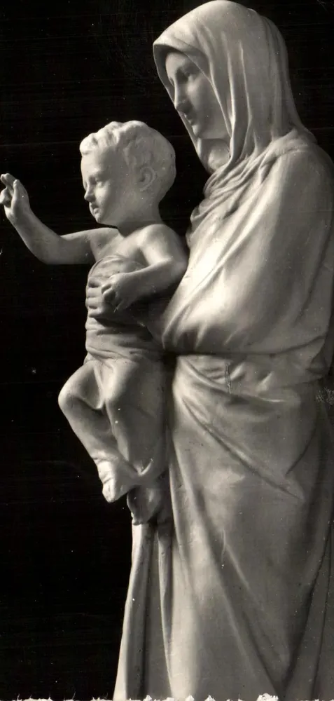 Basilika Notre-Dame de Fourvière — Die Jungfrau des Hauptaltars — Verleger J.3339 - Vorderseite