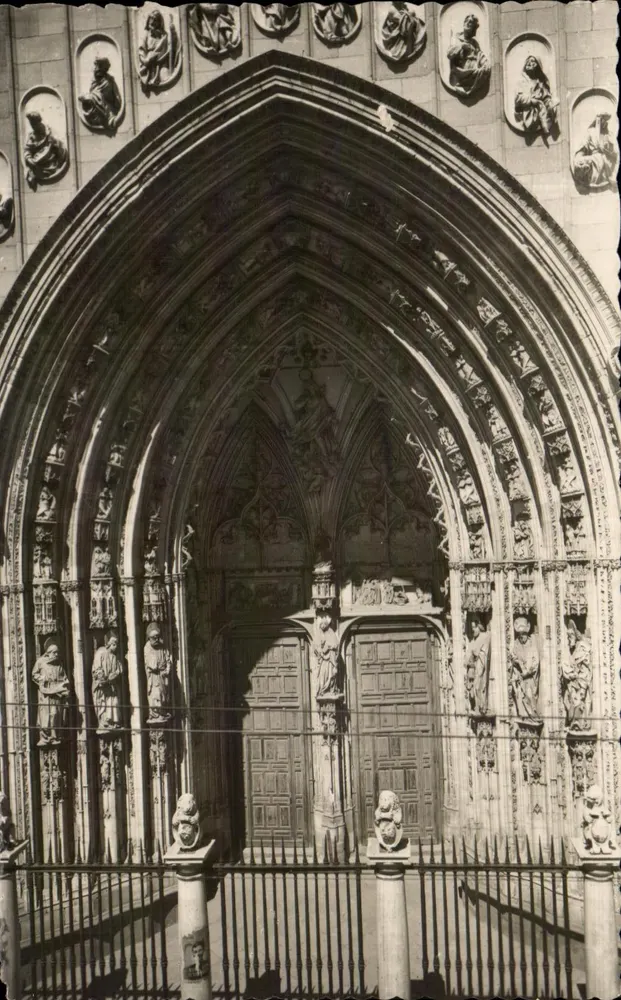 Toledo — Tor der Löwen der Kathedrale — E.F.I. Madrid, n°17 - Vorderseite