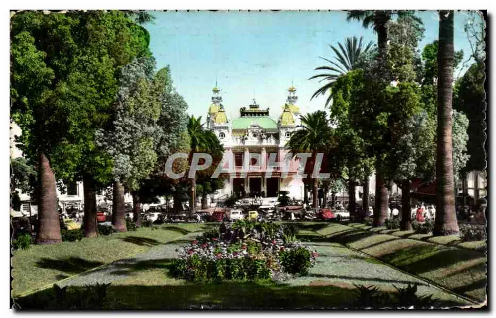 Die Gärten und das Casino — Monte-Carlo — Verlag AJAX, Nr. 1504 - Vorderseite