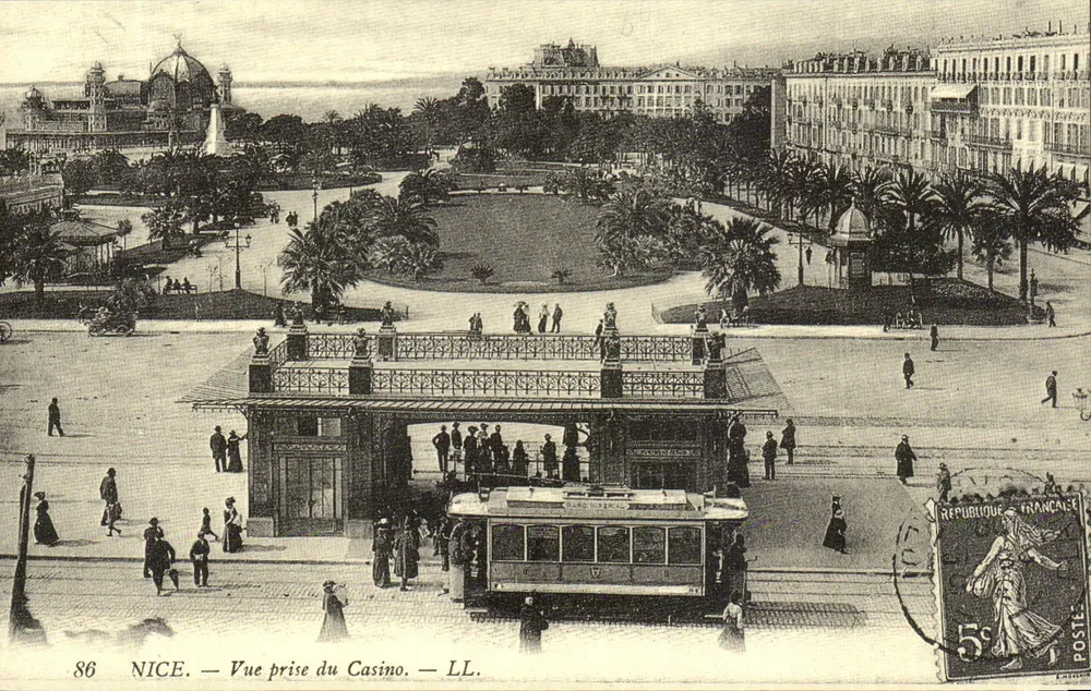 Nice — Vista tirada do Casino — LL. — Edito-Service SA - Frente