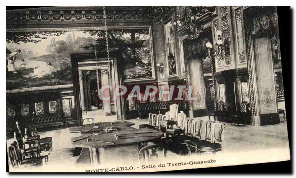 Monte-Carlo - Saal des Dreißig-Vier - Vorderseite