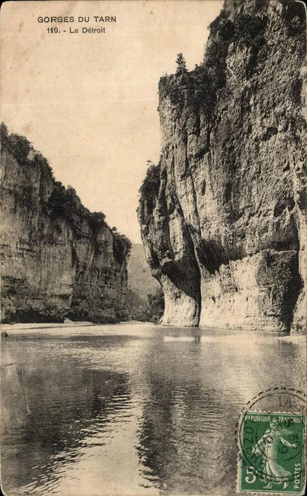 tarn 계곡 — Le Détroit — n°119 — 출판사 미상 - 앞면