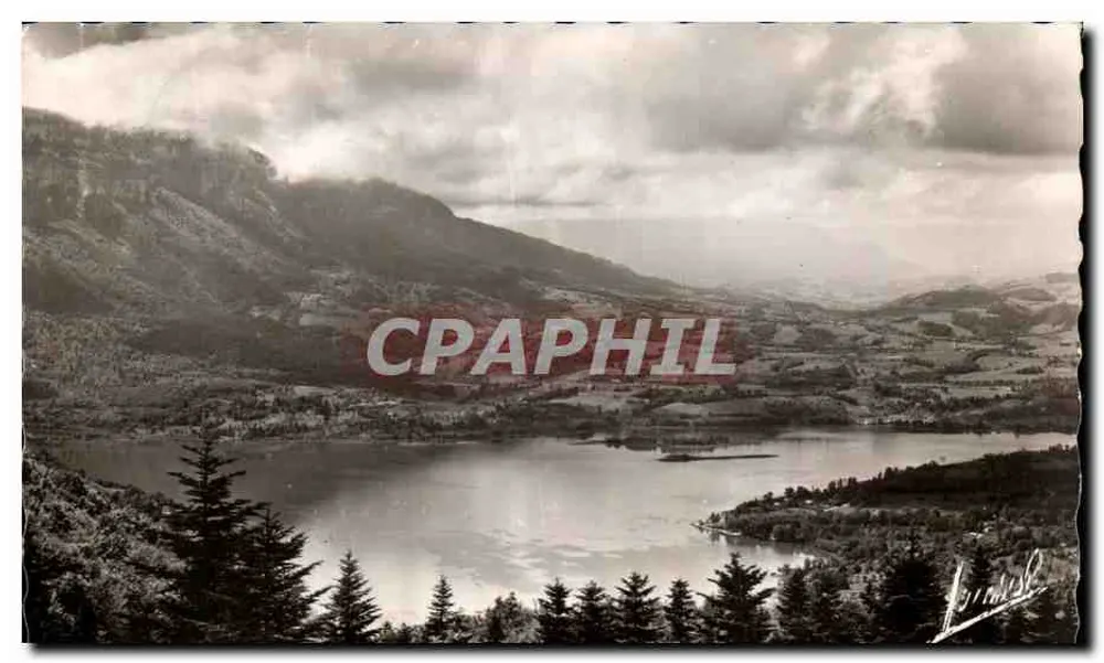 Lago de Aiguebelette (Savoie) — visto do Col de Lépine — Edições Fotográficas JANSOL - Frente