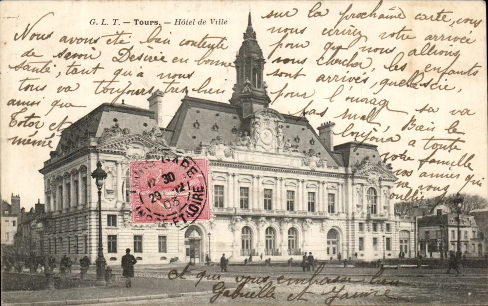 Tours — Hotel de Ville — G.L.T. - Frente