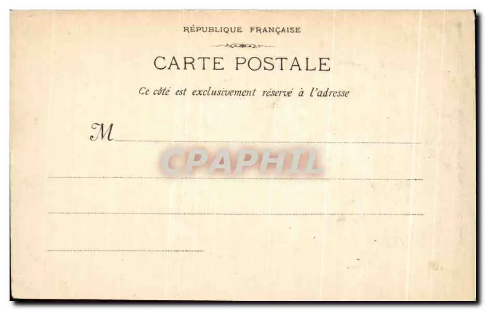 Nice - Die neuen Gärten & das kommunale Kasino — Phototype E. Laino - Marseille - n° 1024 - Rückseite