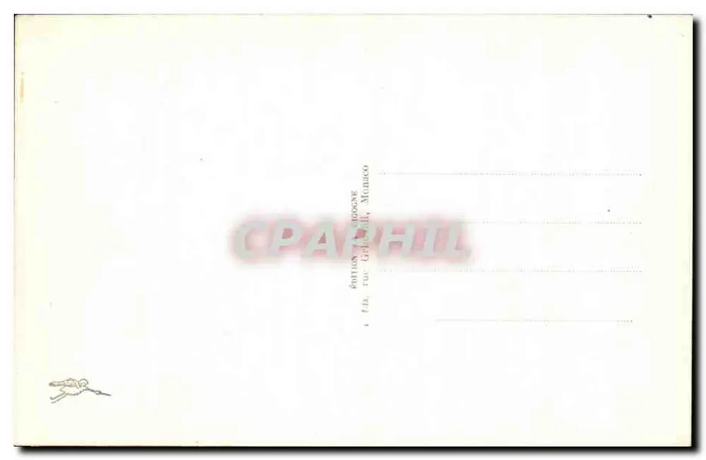 Monte-Carlo — Das Casino und die Terrassen — Verlag Grubhill, Nr. 163 - Rückseite