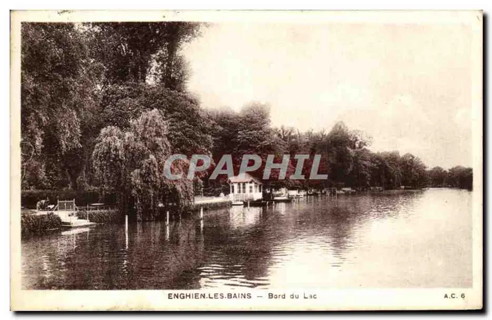 Enghien-les-Bains — Bord do Lago — A.C. 6 - Frente