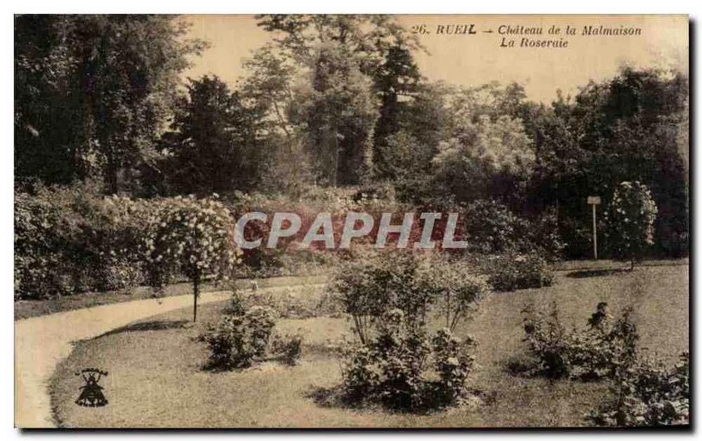 Rueil - Kasteel van Malmaison - La Roseraie - Voorkant