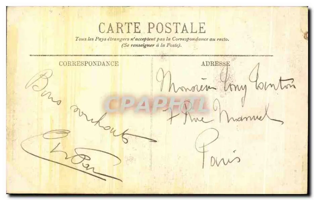 SENS — L'Hotel de Ville — LL. - Verso