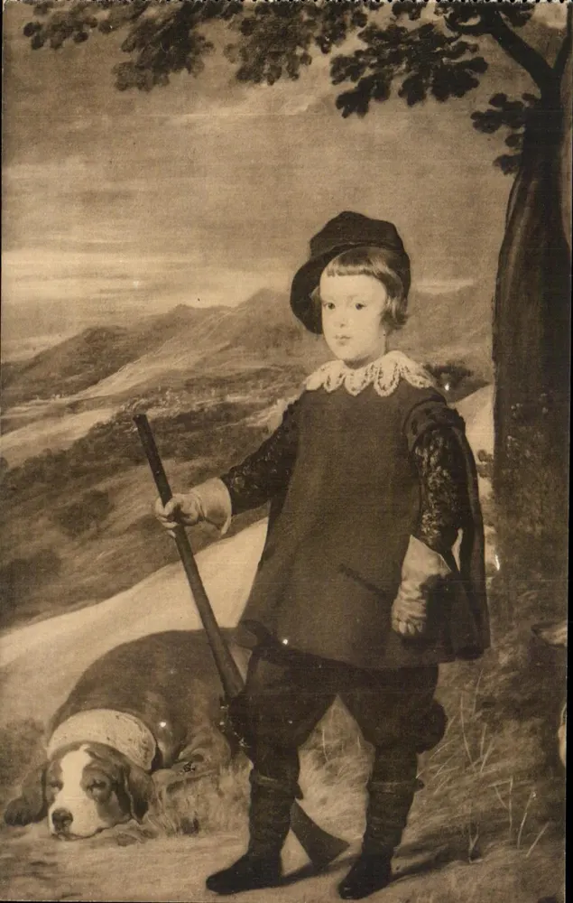 Prinz D. Baltasar Carlos — Velázquez — Museo del Prado 1169 - Vorderseite