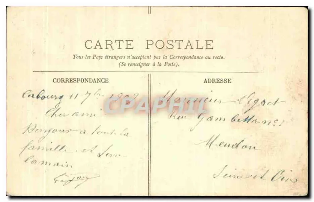 Dives — A Prefeitura — LL. - Verso