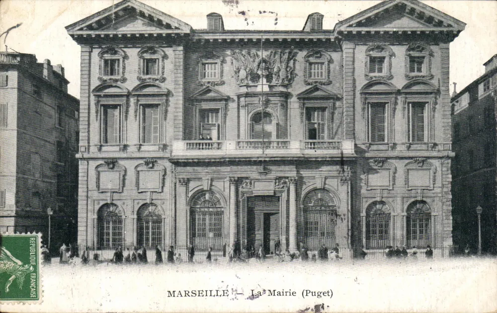 Marseille — La Mairie (Puget) — Onbekende uitgever - Voorkant