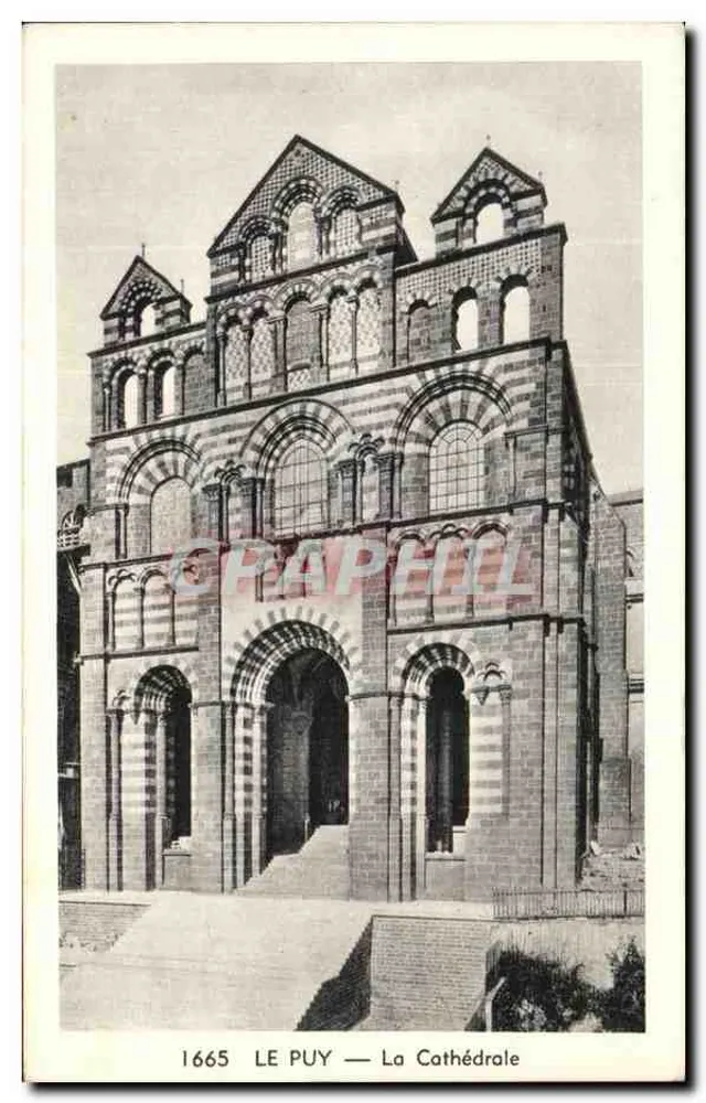 Le Puy — A Catedral — Graphphil - Frente