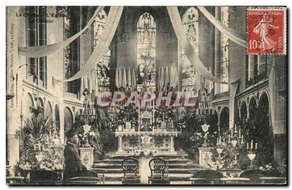 O Coro — A Igreja — editora Petite Mitabolo, em Crosny - Frente