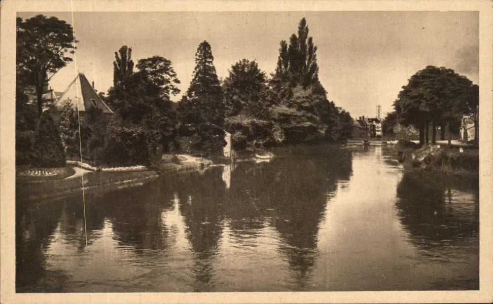 Abbeville (Somme) — As Margens da Somme — Coll. Guillame - Frente