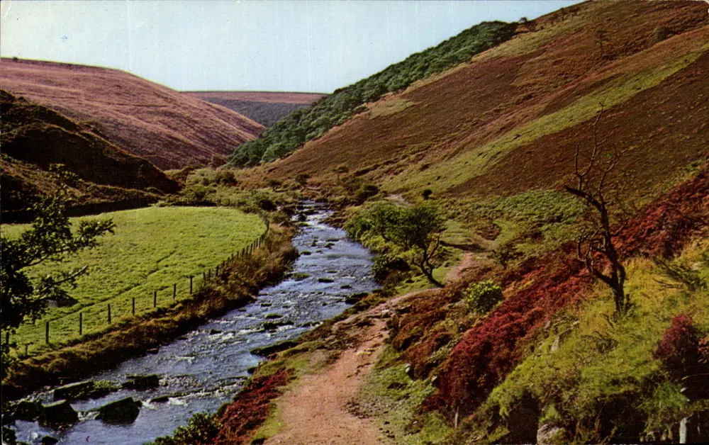 O Vale de Doone — Exmoor — Cotman-Color Series, n° KEXMO 114 - Frente