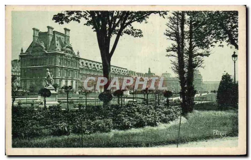 Der Tuileries-Garten und das Louvre-Museum — Les Jolis Coins de Paris, n°79 — Verlag Patras - Vorderseite