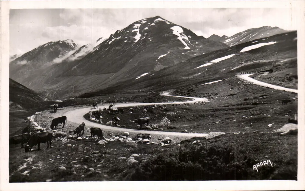 Straße von Hospitalet zum Pass von Puymorens — Ariege — Verlag ARGERA - Vorderseite