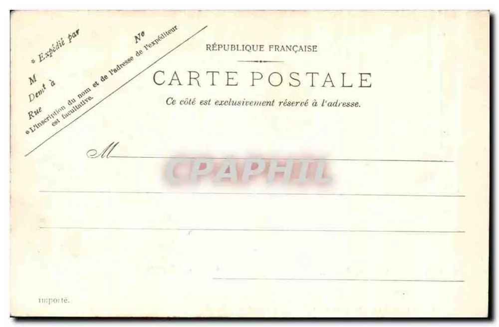 St. Germain-en-Laye — Castelo e Esplanada — Edição Trianon Número 751a - Verso