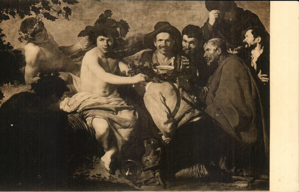 Les Borrachos — Velázquez — Museo del Prado, Madrid - Vorderseite